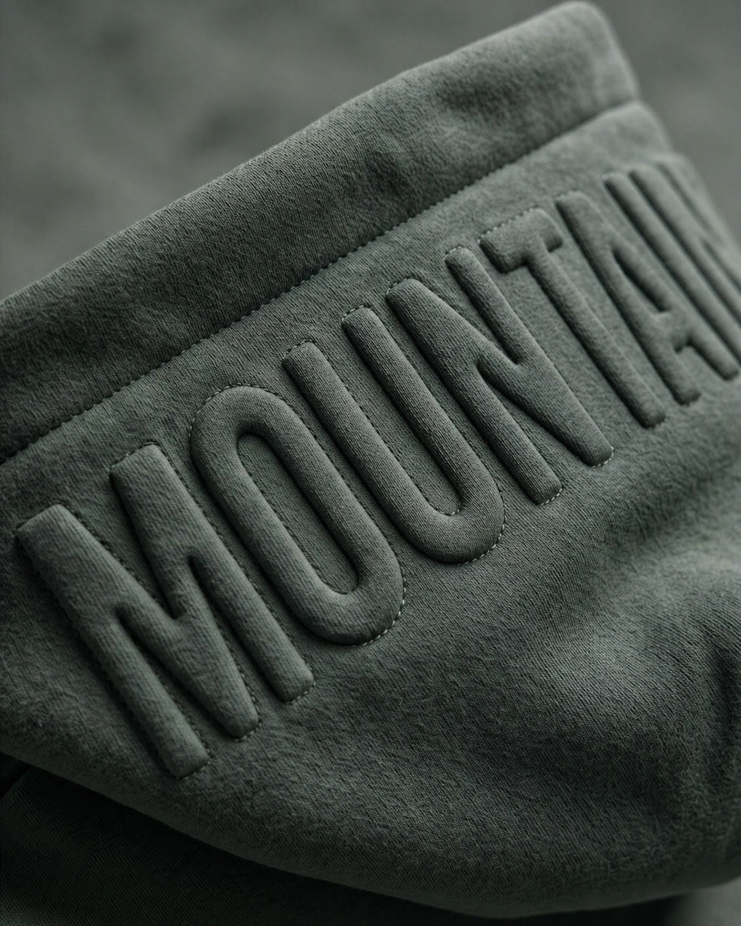 Iconic Embossed Hoodie - Forest Green