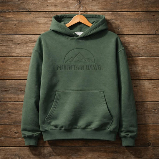 Iconic Embossed Hoodie - Dusty Pink